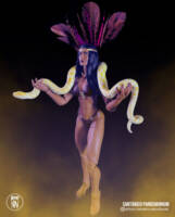 Santánico Pandemonium (From Dusk Till Dawn) Custom Action Figure