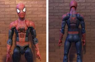 The Amazing Spider-Man 2/No Way Home Peter 3 Marvel Legends (Spider-Man - Movie) Custom Action Figure