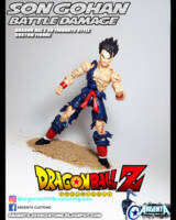 Son Gohan Battle damage (Dragonball Z) Custom Action Figure