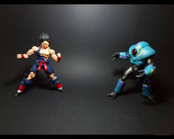 Son Gohan Battle damage (Dragonball Z) Custom Action Figure