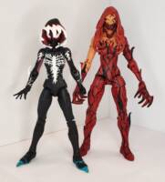 Symbiote Mary Jane (MJ) (Carnage) (Marvel Legends) Custom Action Figure