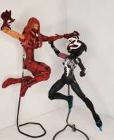 Symbiote Mary Jane (MJ) (Carnage) (Marvel Legends) Custom Action Figure