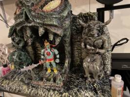 Thundercats Mumm-Ra’s Tomb (Thundercats) Custom Diorama / Playset