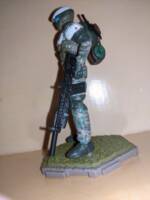 UNSC marine medic (Halo) Custom Action Figure [Side view]