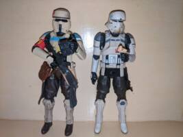Scarif and tank trooper (Star Wars) Custom Action Figure