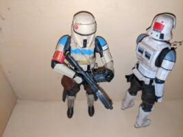 Scarif and tank trooper (Star Wars) Custom Action Figure [Top view]