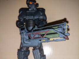 Enclave power armor soldier (Fallout) Custom Action Figure [Weapon]