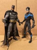 Batman (DC Multiverse) Custom Action Figure [Batman and Nightwing]