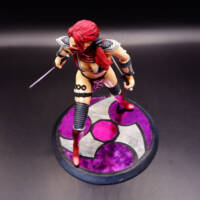 Custom Statue Skarlet  - Mortal Kombat 9 (Mortal Kombat) Custom Miniature / Figurine
