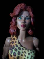 Giganta custom head (DC Universe) Custom Action Figure