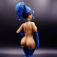 Custom statue Lucy - Whacked! Xbox game (Whacked!) Custom Miniature / Figurine
