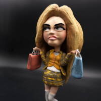 Custom caricature statue Cher - Clueless movie (Clueless) Custom Miniature / Figurine