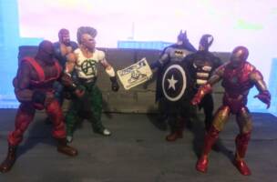 Crime fighter Pucker Tug V.2 (Double Dragon) Custom Action Figure