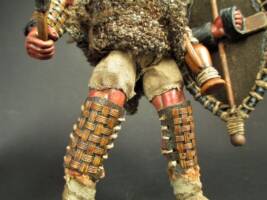 Wildling of Dunland, Gherdar, spearman with shield (Lord of the Rings) Custom Action Figure