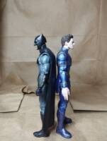 Batman (DCEU) (DC Multiverse) Custom Action Figure [Now he stands with 6" and something.]