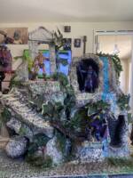 Masters Of The Universe Jungle Playset (Masters of the Universe) Custom Diorama / Playset