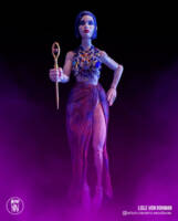Lisle Von Rhuman (Death Becomes Her) Custom Action Figure [Lisle Von Rhuman 2]