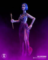 Lisle Von Rhuman (Death Becomes Her) Custom Action Figure [Lisle Von Rhuman 3]