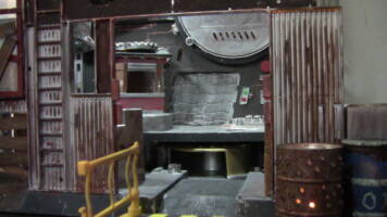 Batman Ace Chemicals Plant. (Batman) Custom Diorama / Playset [Entrance looking into back area.]