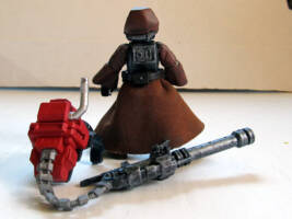 En’Kallet - Heavy Weapons Jawa (Star Wars) Custom Action Figure [Rear View]