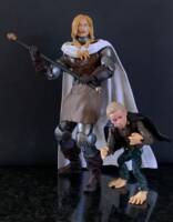 Figgen: Good Halfling thief (Marvel Legends) Custom Action Figure [Size differential]