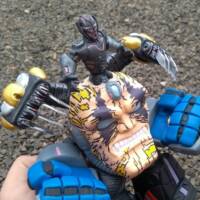Omega Ultron Marvel vs Capcom Custom Biscuit (Marvel vs Capcom) Custom Action Figure [Mini half Ultron on the top]
