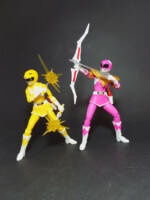 Yellow & Pink Rangers modifications (Power Rangers) Custom Action Figure