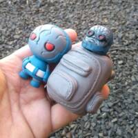 Darseid baby backpack style Biscuit (DC Direct) Custom Action Figure [The other one]