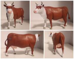 Batcow (DC Universe) Custom Action Figure