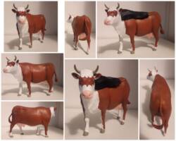 Batcow (DC Universe) Custom Action Figure