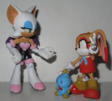 Rouge the Bat (Sonic) Custom Action Figure
