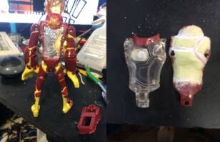 Heatblast (Ben-10) Custom Action Figure [Cutting and Sculpting]