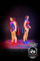 Dollman & Doll Girl (Freedom Fighters) (DC Infinite Heroes) Custom Action Figure