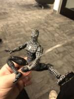 ToyBiz Black Suit Spider-Man 3 Symbiote (Spider-Man - Movie) Custom Action Figure