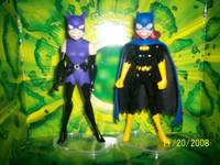 Catwoman and Batgirl (Justice League Unlimited) Custom Action Figure
