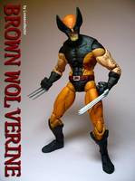 Brown Wolverine (Marvel Legends) Custom Action Figure