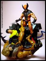 Brown Wolverine (Marvel Legends) Custom Action Figure