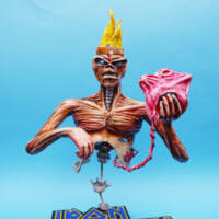 Custom Statue Eddie - Iron Maiden (Music) Custom Statue / Bust