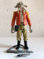 Captain Quirridos – Quarren Smuggler (Star Wars Clone Wars) Custom Action Figure [Front View]