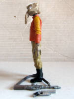 Captain Quirridos – Quarren Smuggler (Star Wars Clone Wars) Custom Action Figure [Left View]