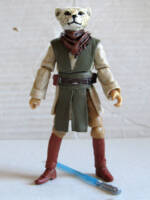 Pando Dell – Trianii Jedi (Star Wars Clone Wars) Custom Action Figure [Front View]