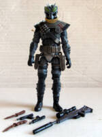 Steeljacket – Droid Bounty Hunter (Star Wars Clone Wars) Custom Action Figure [Front View]
