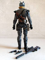 Steeljacket – Droid Bounty Hunter (Star Wars Clone Wars) Custom Action Figure [Rear View]