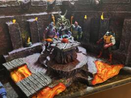 Masters Of The Universe Skeletor’s Throne Room (Masters of the Universe) Custom Diorama / Playset