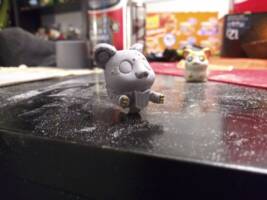 Robo-Joe from "Hamtaro" (Hamtaro) Custom Miniature / Figurine [Primed]