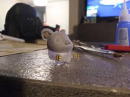 Robo-Joe from "Hamtaro" (Hamtaro) Custom Miniature / Figurine [Assembled]