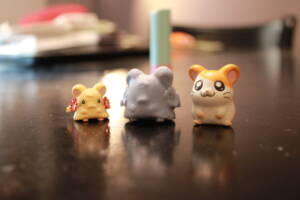 Haibi from "Hamtaro" (Hamtaro) Custom Miniature / Figurine