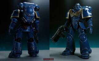Eavy Metal style Classic Ultramarine (Warhammer) Custom Action Figure