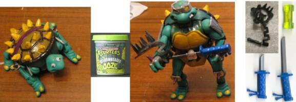 Mutations: Mutatin' Slash (Teenage Mutant Ninja Turtles) Custom Action Figure
