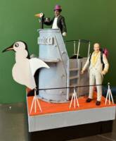Penguin Sub Batman '66 (Batman) Custom Diorama / Playset